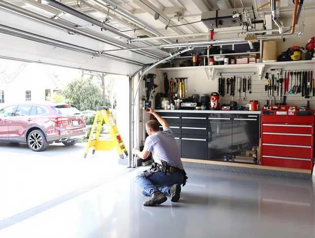Local garage door repair service by Brecksville Garage Door Repair in Brecksville