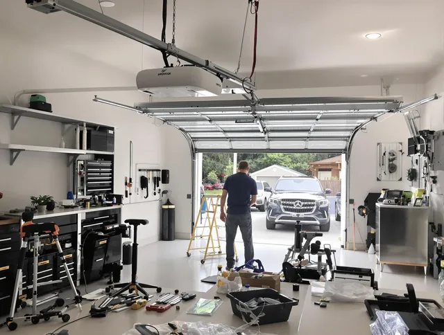 Garage door opener installation by Brecksville Garage Door Repair in Brecksville